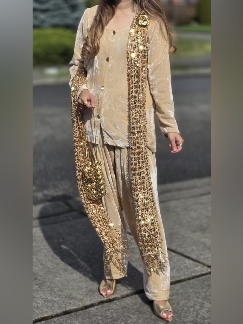 Pakistani/ Indian designer inspired dress